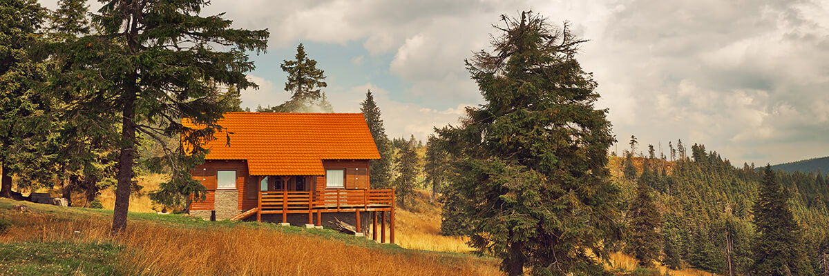 A beautiful cabin.
